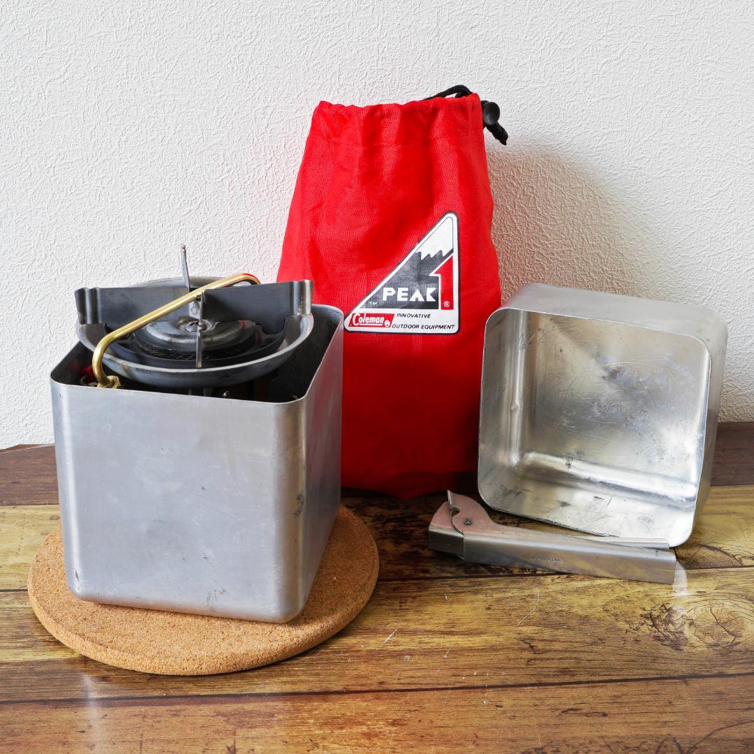 【ほぼ新品】美品 コールマン peak1 400 ビンテージシングルバーナー