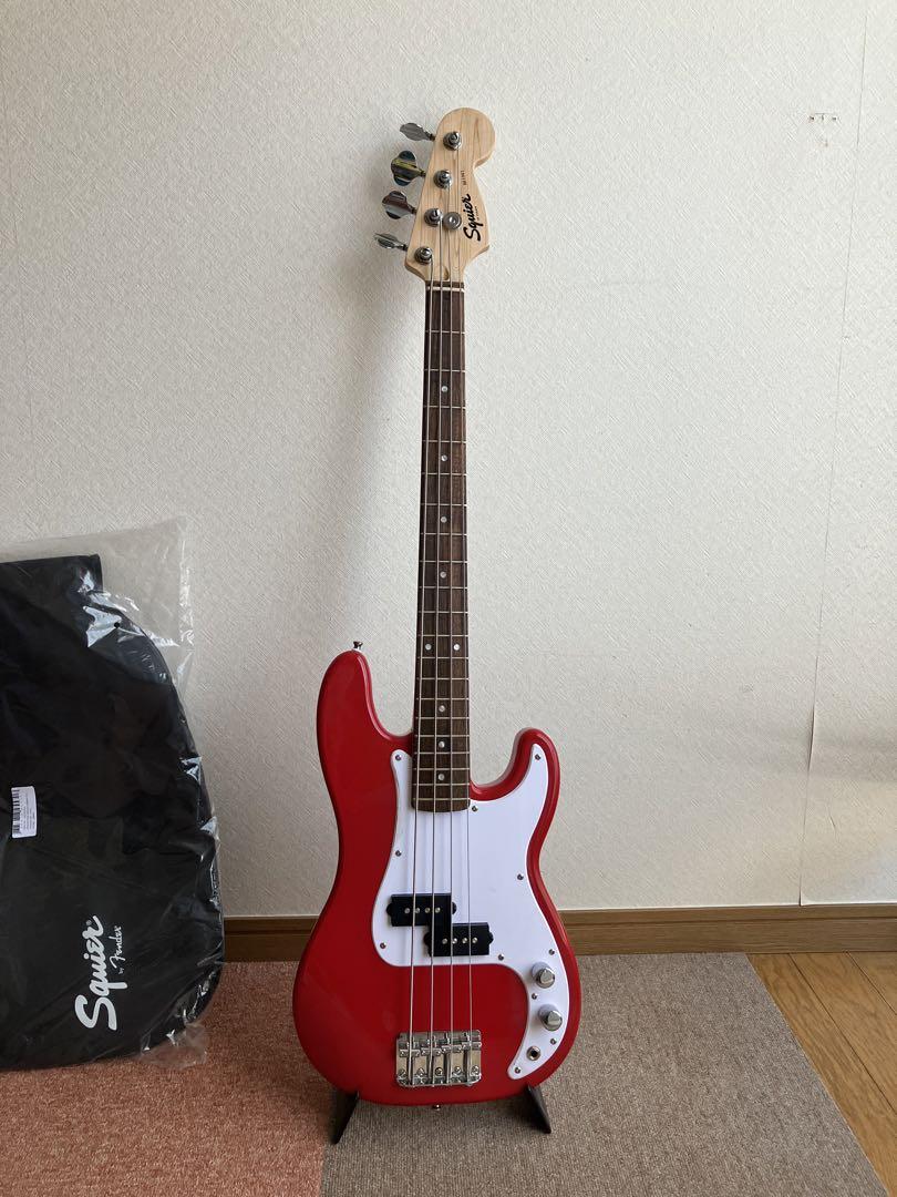 Squier by Fender ミニプレシジョンベース DakotaRed