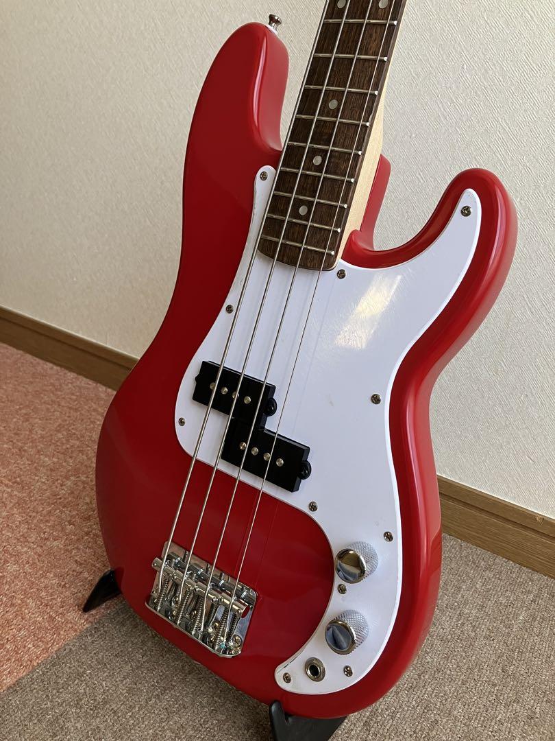 Squier by Fender ミニプレシジョンベース DakotaRed