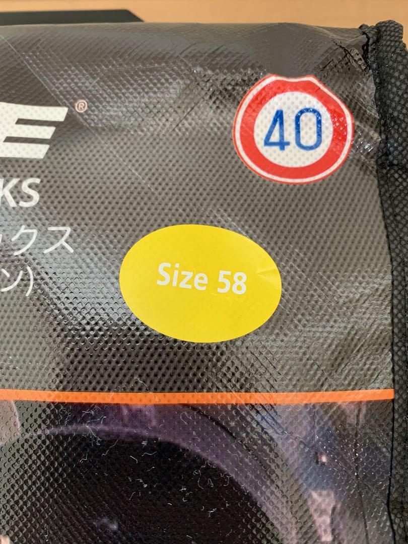 「未使用」イッセ　スノーソックス　クラシックsize 58