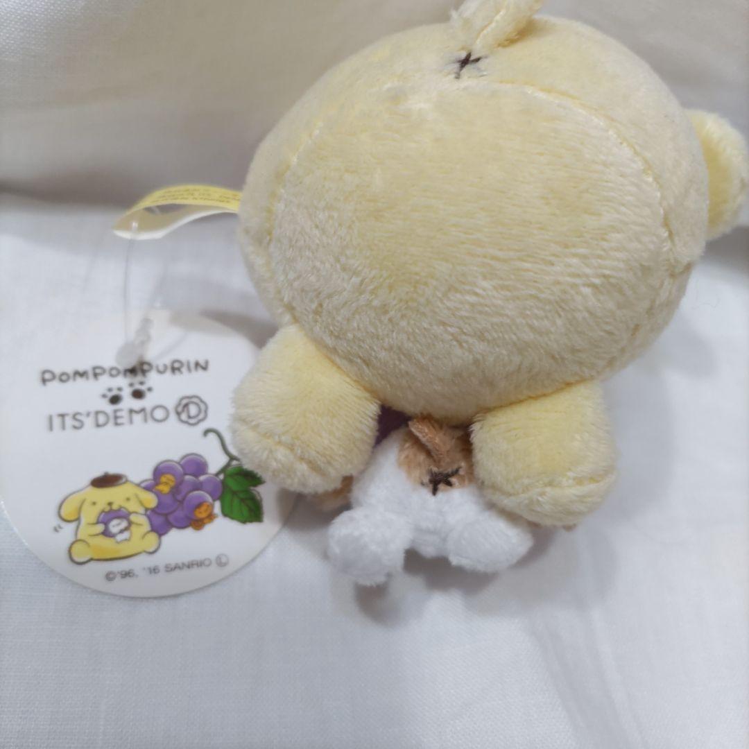 ポムポムプリン ITS’DEMO ぬいぐるみ ぶどう