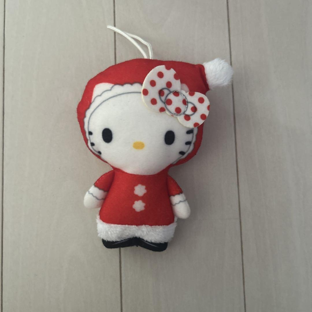 ハローキティ サンタ ぬいぐるみ 約10cm - メルカリ