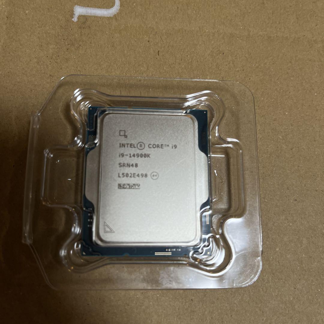【動作確認済】インテル Core i9-14900K（中古・本体のみ） インテル Core i9 14900K BOX 新品¥66,500 中古¥48,980 | 新品