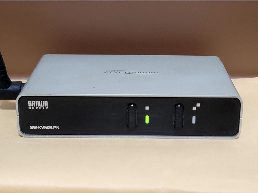 サンワサプライ パソコン  SW-KVM2LPN 動作確認済み