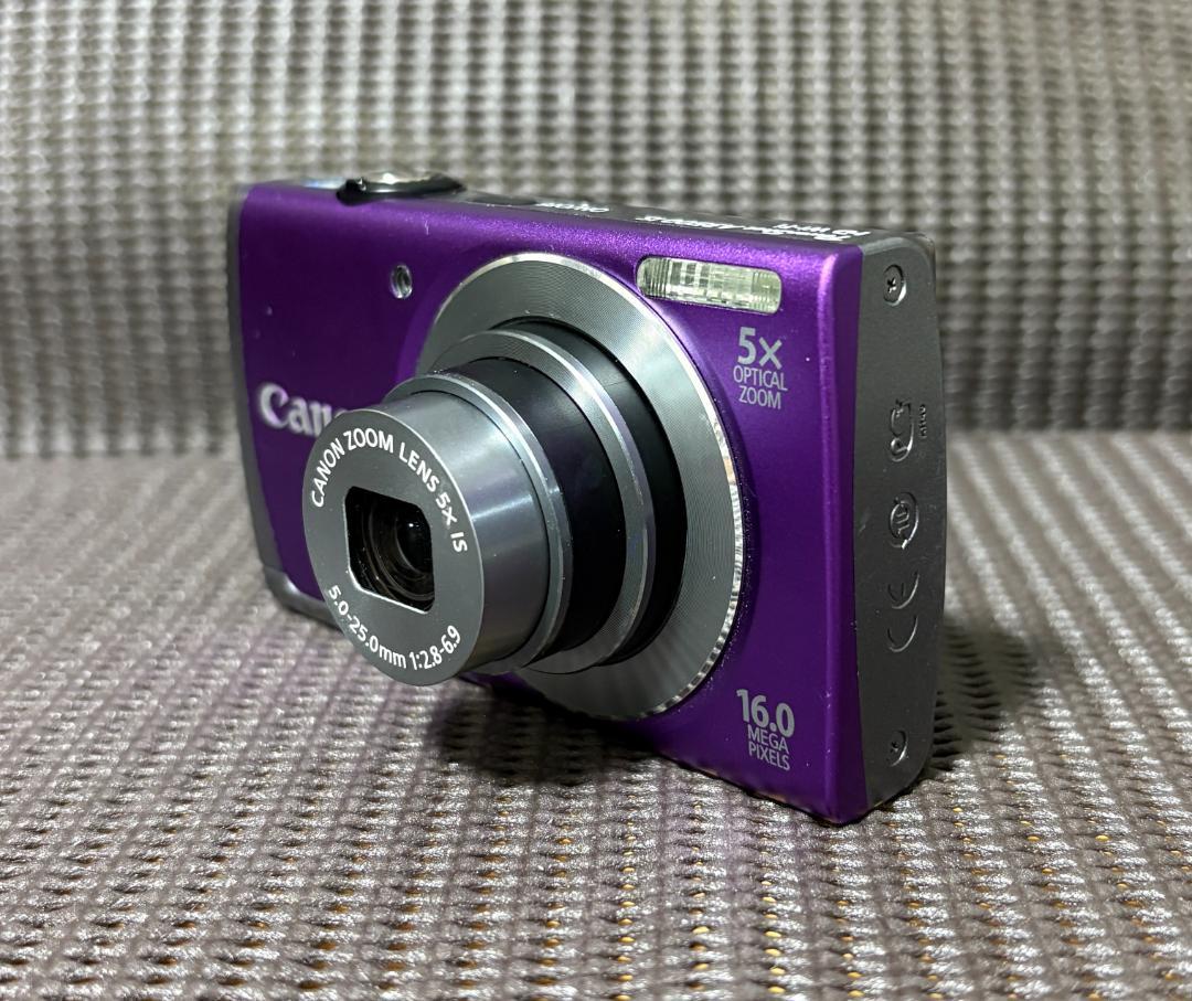Canon PowerShot A3500 IS（パープル）