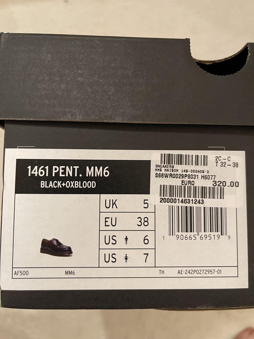 【正規品新品】MM6 × Dr.Martens 1461PENTON ローファー
