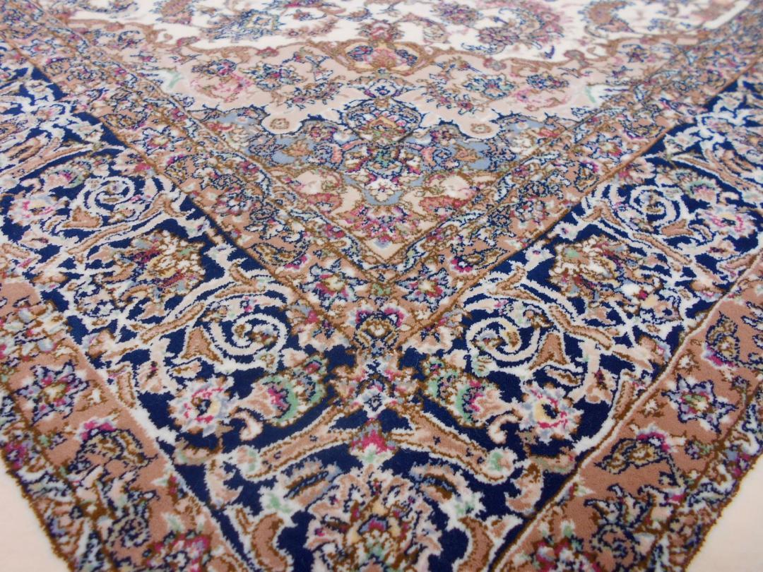 170万ノット！輝く、多色織絨毯！本場イラン産150×225cm‐201231 170万ノット！輝く、多色織絨毯！本場イラン産100×150cm‐201221