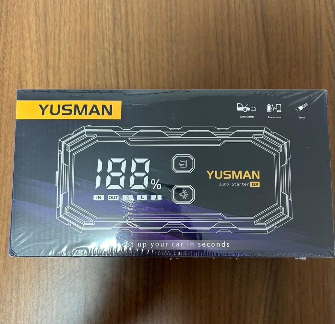 ジャンプスターター 5000A ディーゼル車対応 12V車用 モバイルバッテリー