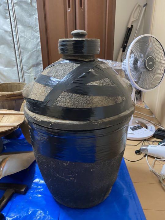 蒸しかまど　羽釜＋蓋　蒸籠＋蓋　セット　古道具