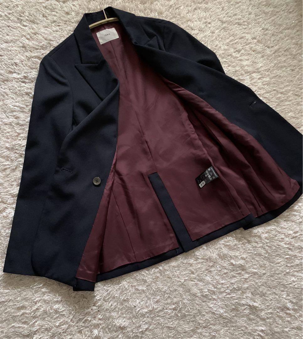 最終SALE☆美品【IENA】ウール ダブルブレストジャケット 金釦