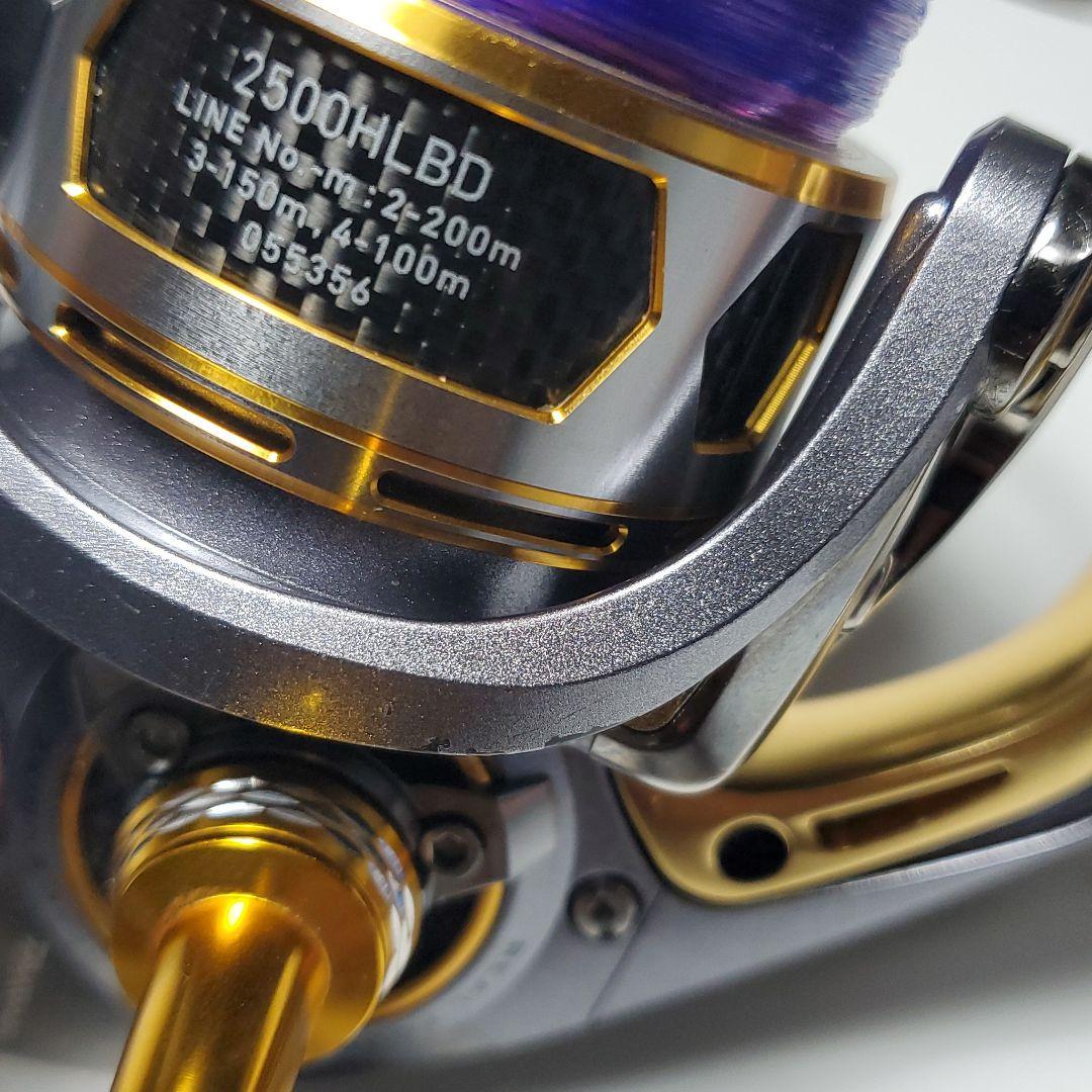 ダイワ 12トーナメントISO 2500HLBD スプール付き