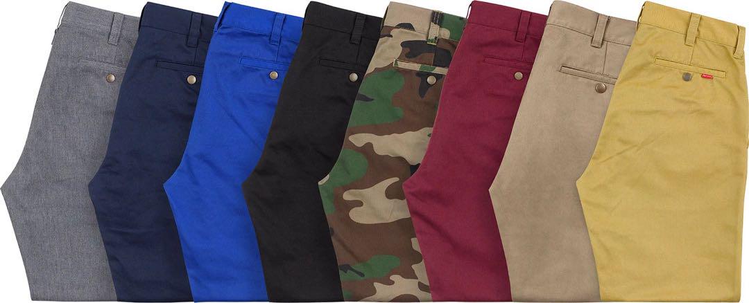 パンツ Supreme WORK PANT 13SS BLUE