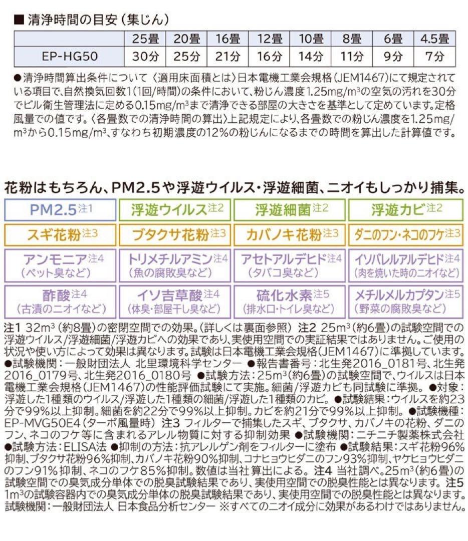未開封 日立 HITACHI EP-HG50 加湿空気清浄機 クリエア ホワイト 未開封 日立 HITACHI EP-HG50 加湿空気清浄機 クリエア ホワイト