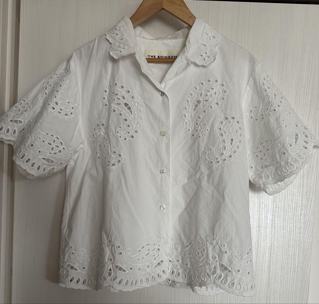 PAISLEY OPEN COLLAR SHIRT