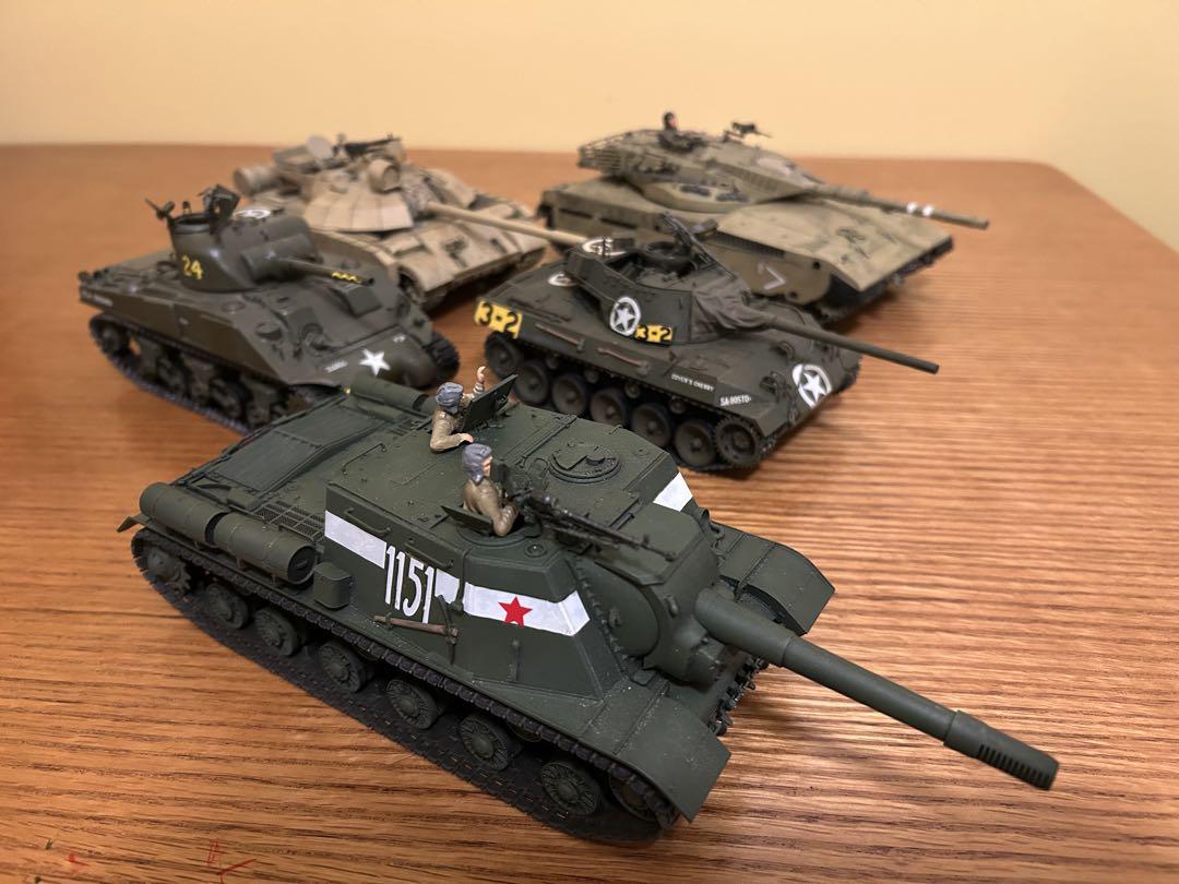 タミヤ & アスカモデル　1/35 ミリタリーミニチュア　塗装剤完成品　ジャンク