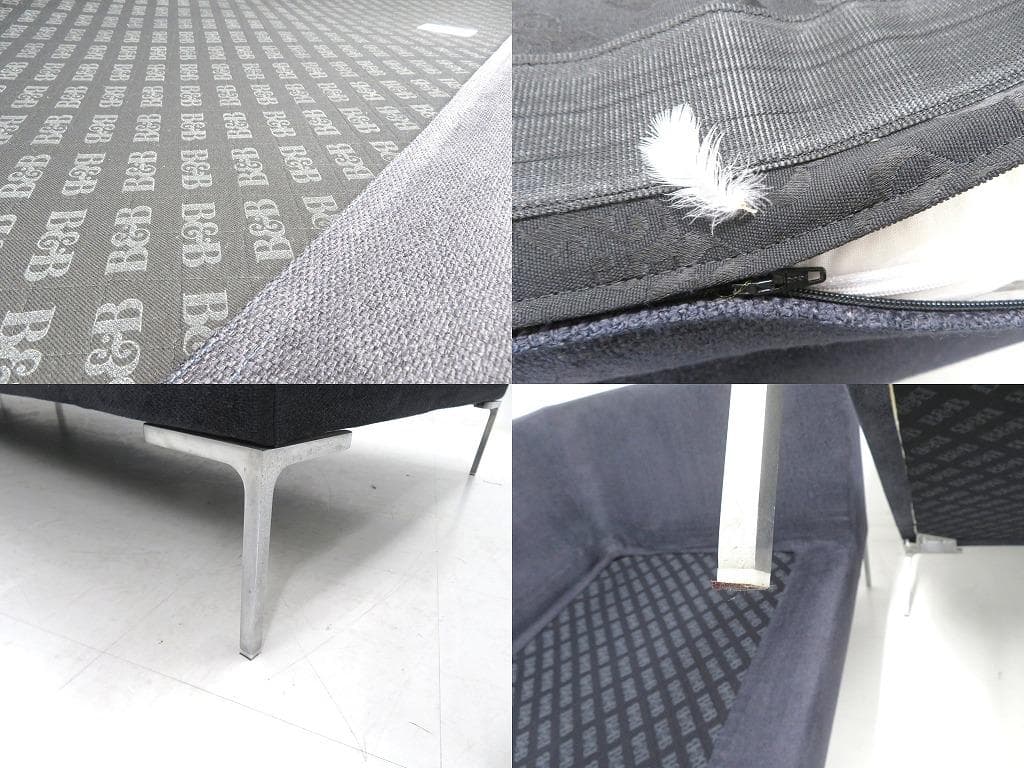 展示品 B＆Bイタリア チャールズ 274万 大型 カウチソファ セット