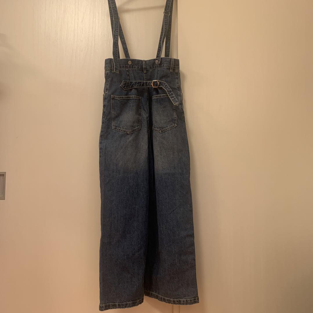 バンヤードストーム　サスペンダー付きワイドパンツ