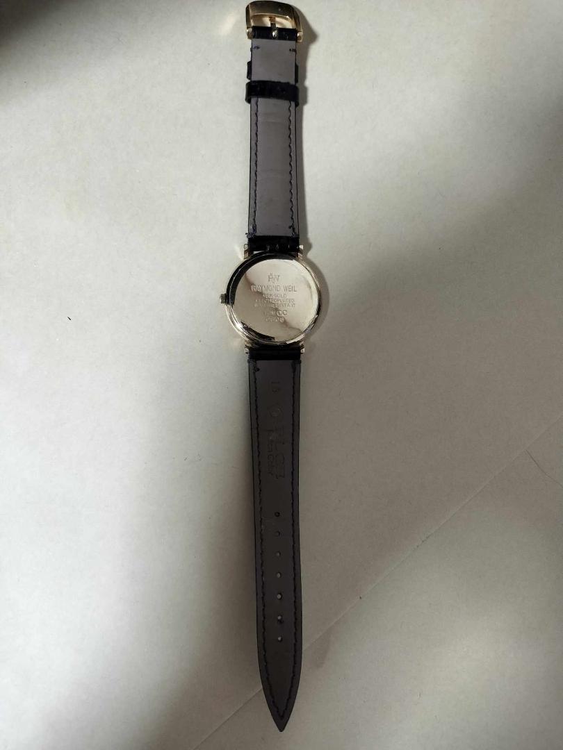美品　稼働品　RAYMOND WEIL GENEVE 18K GOLD 10MC