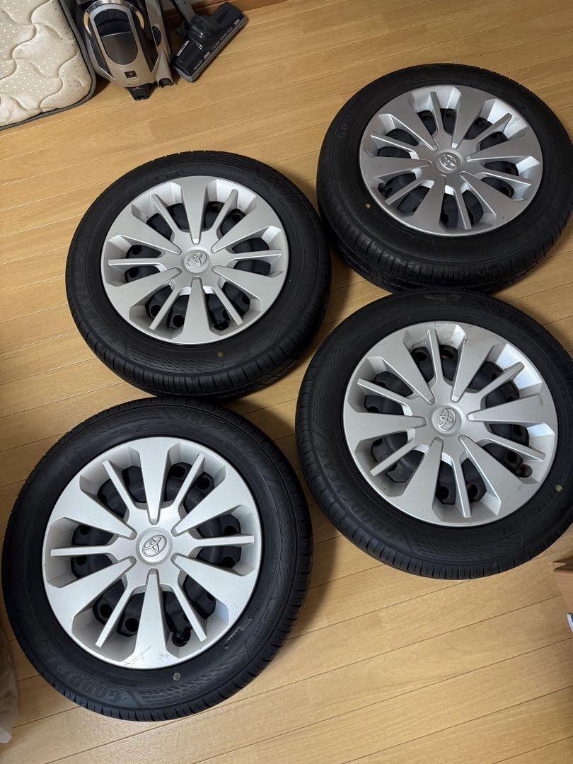 グッドイヤータイヤ 165/65R14 ノーマルタイヤホイール付き4本
