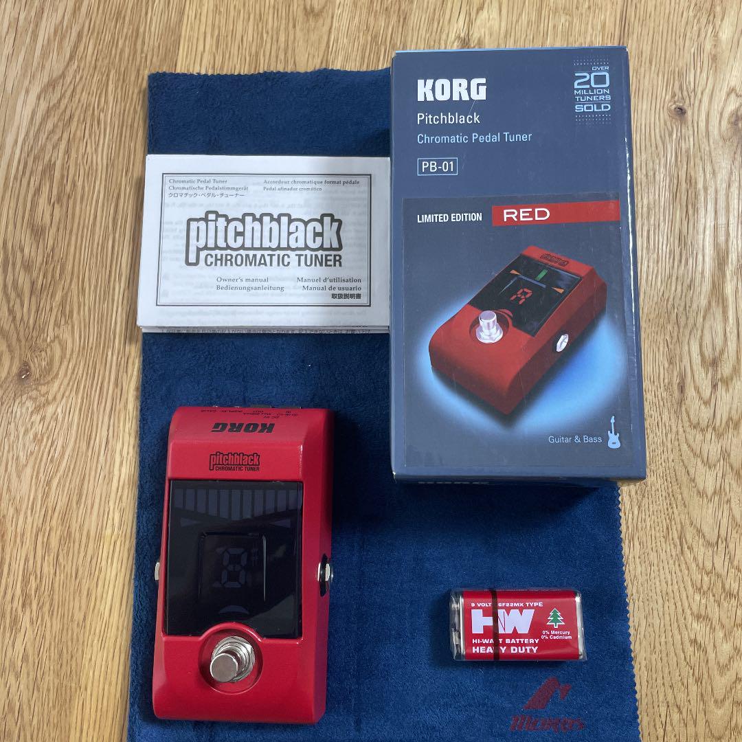 KORG チューナー pitchblack PB-01-RM