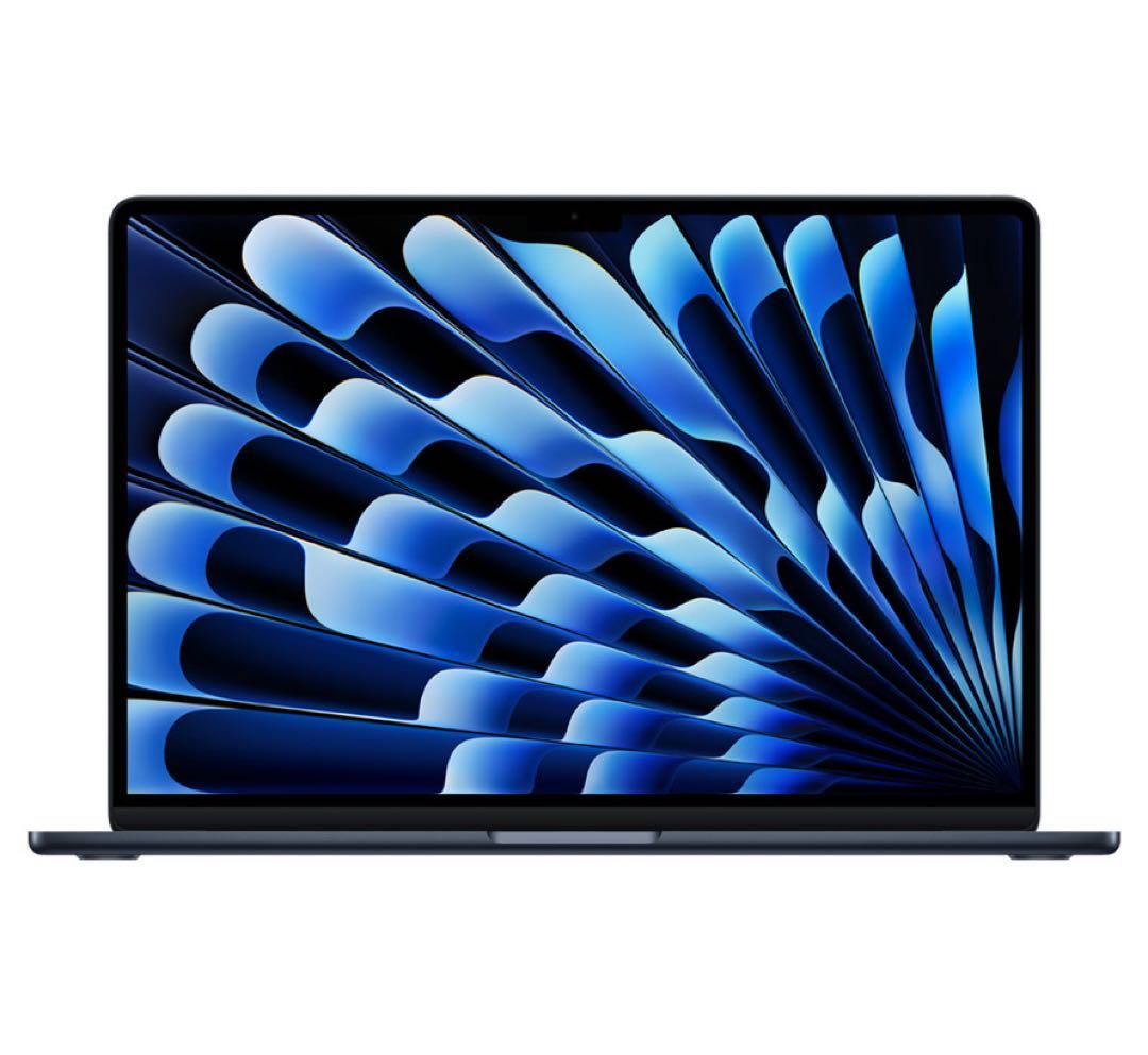 15インチMacBook Air - ミッドナイト(M4)