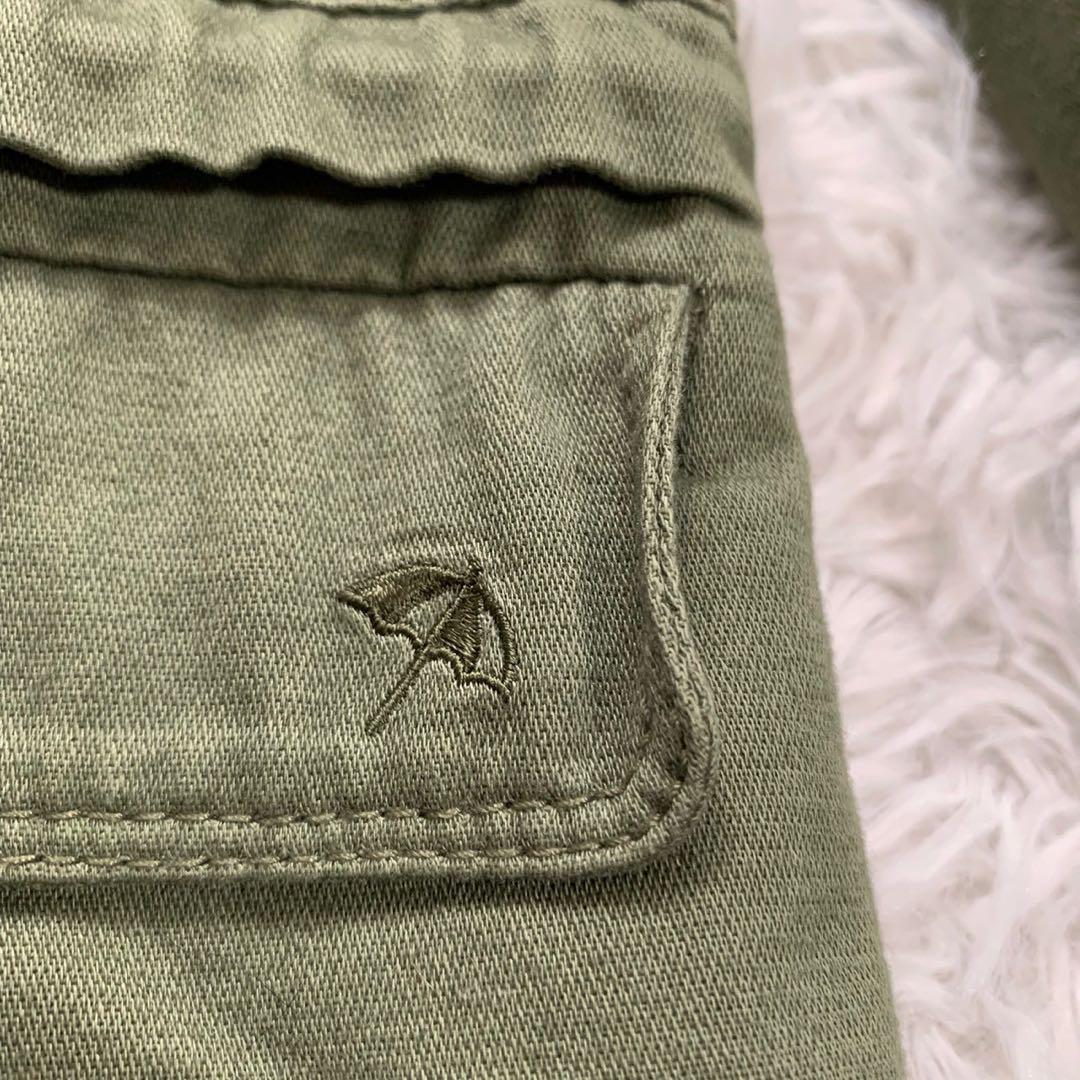 Arnold Palmer (2) タヌキ ファー 刺繍 ミリタリージャケット