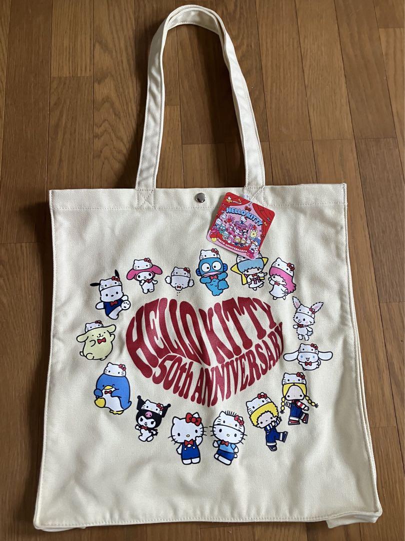 サンリオ ハローキティ50周年記念 コラボトートバッグ - メルカリ