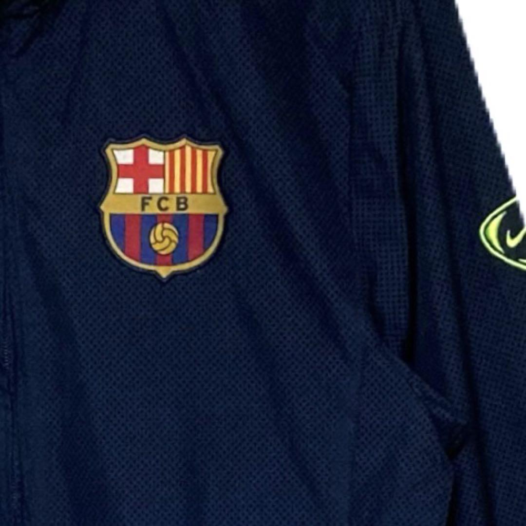 NIKE ナイキ FCバルセロナ 刺繍 ジップ トラック ナイロンジャケット