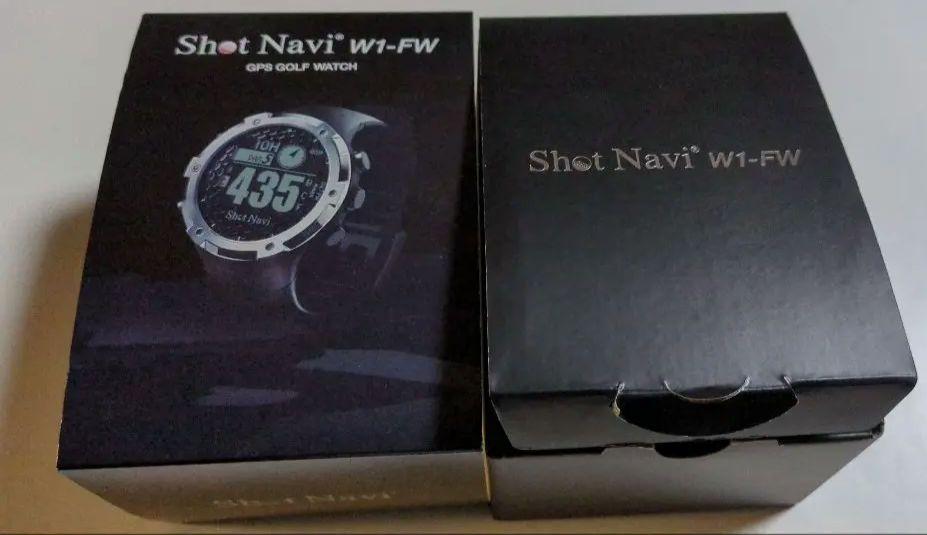 Shot Navi GPSゴルフウォッチ ブラック W1-FW