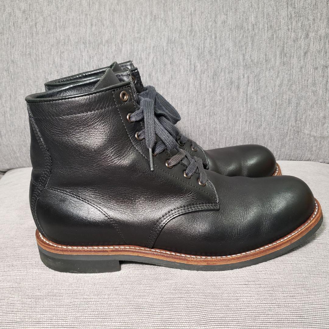 【美品】PISTOLERO ワークブーツ 30cm 黒