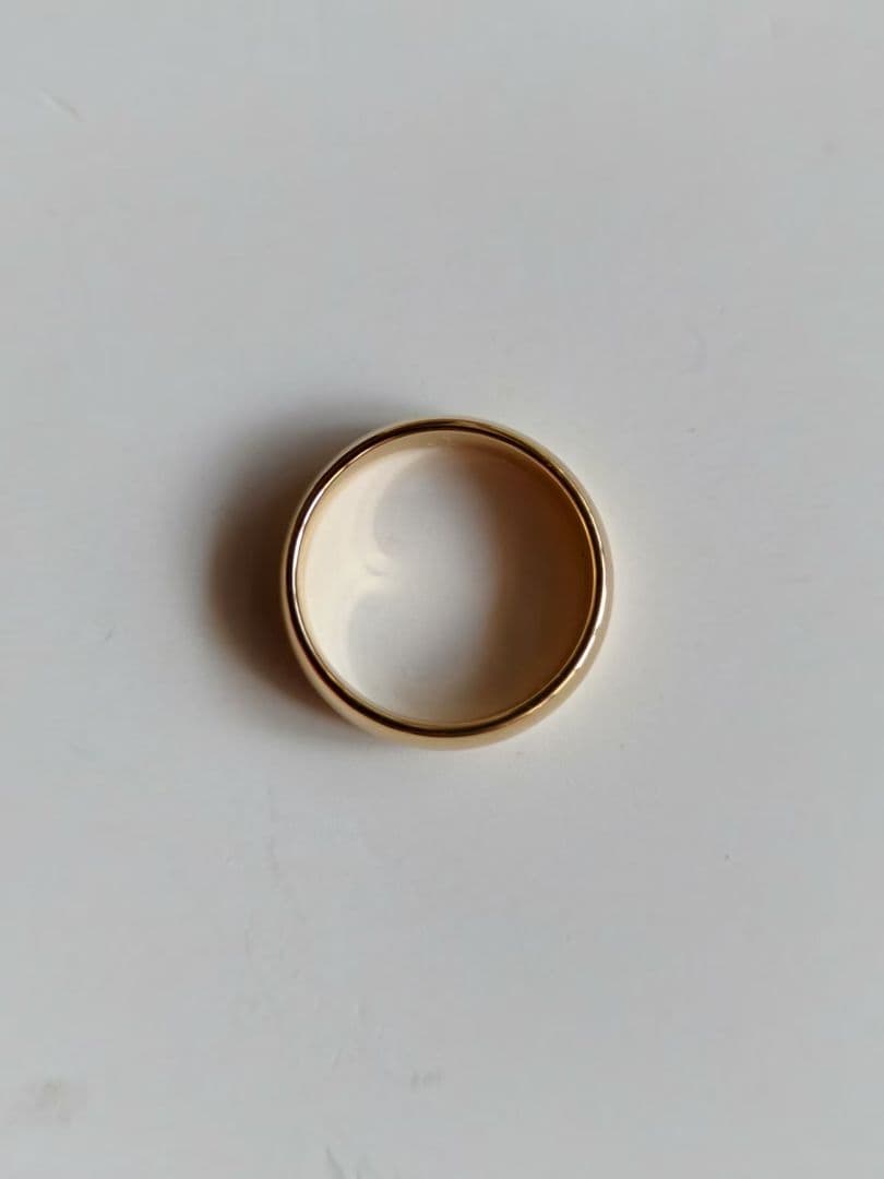 K18 18金リング 9号 2.86g クラシックラウンドリング