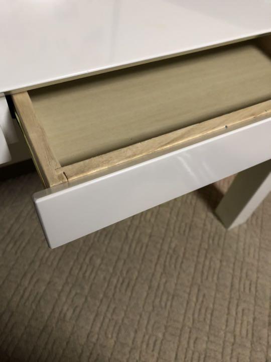 センチ 美品 机 デスク オフィス ホワイト LNTB3-m28738024518 インテリア 住まい 家具 テーブル ▿としてもオ