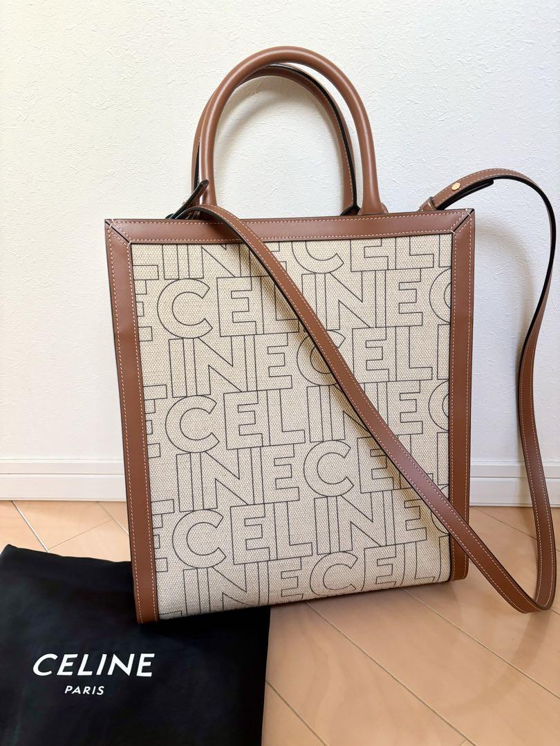 CELINE バーティカルカバ スモール トートバッグ 2way ショルダー