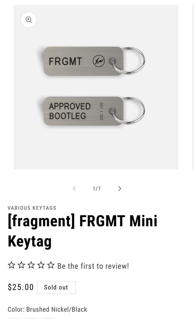 VARIOUS KEYTAGS FRGMT Mini Keytag キータグ