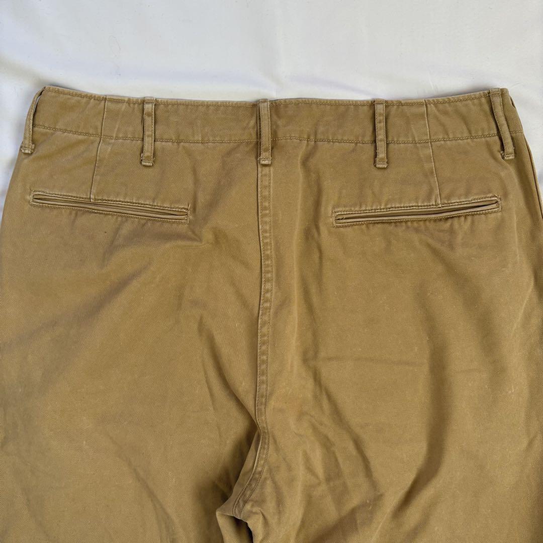 サイズ36 RON HERMAN DENIM ダメージ加工 チノパン ワーク