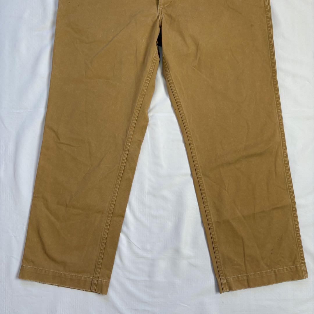サイズ36 RON HERMAN DENIM ダメージ加工 チノパン ワーク