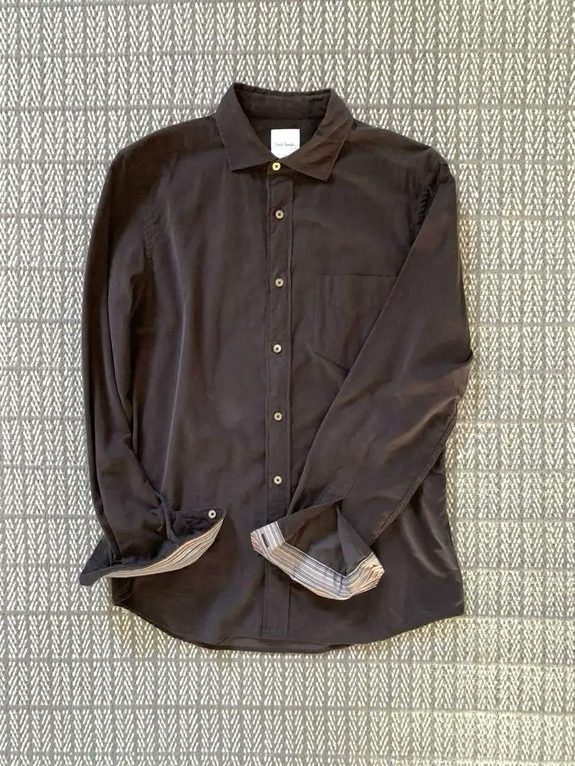 Paul Smith /ポールスミス　ダークブラウン  長袖　コーデュロイ　L