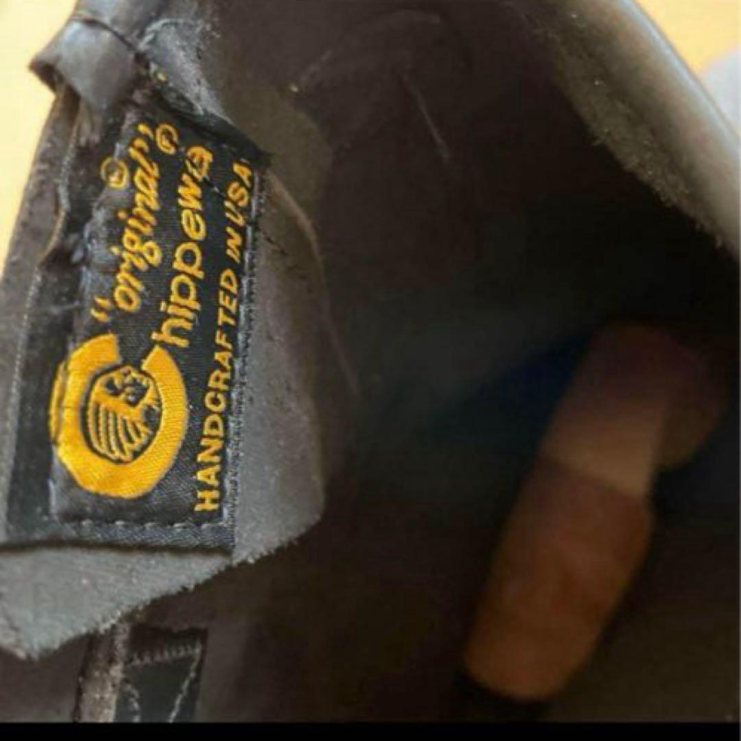 Chippewa ブラック エンジニアブーツ　26.0cm E