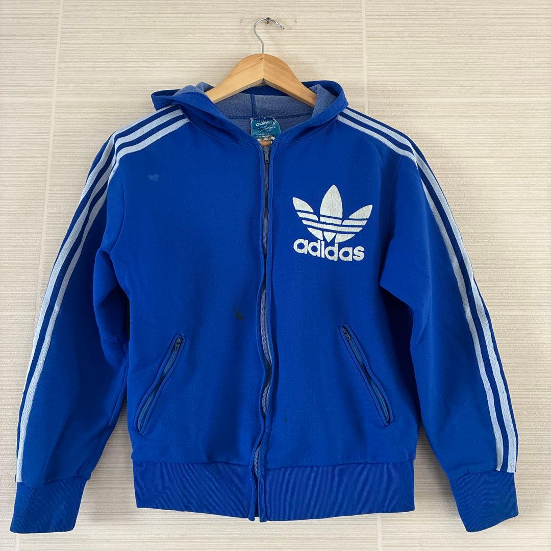 70s adidas ventex トレフォイル トラックジャケットFREE SIZE・adidas originals