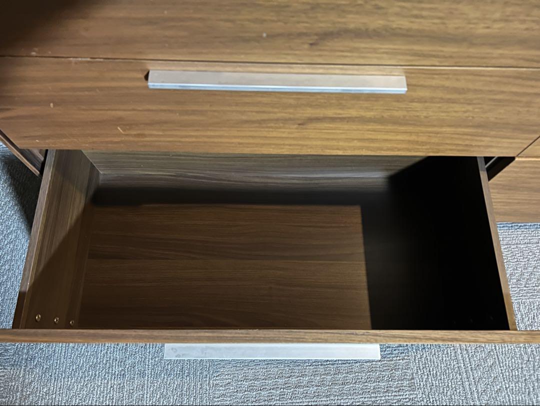 【あおい花】【送料込】モーダエンカーサ 4段チェスト ウォールナット あおい花様専用】【送料込】モーダエンカーサ 4段チェスト