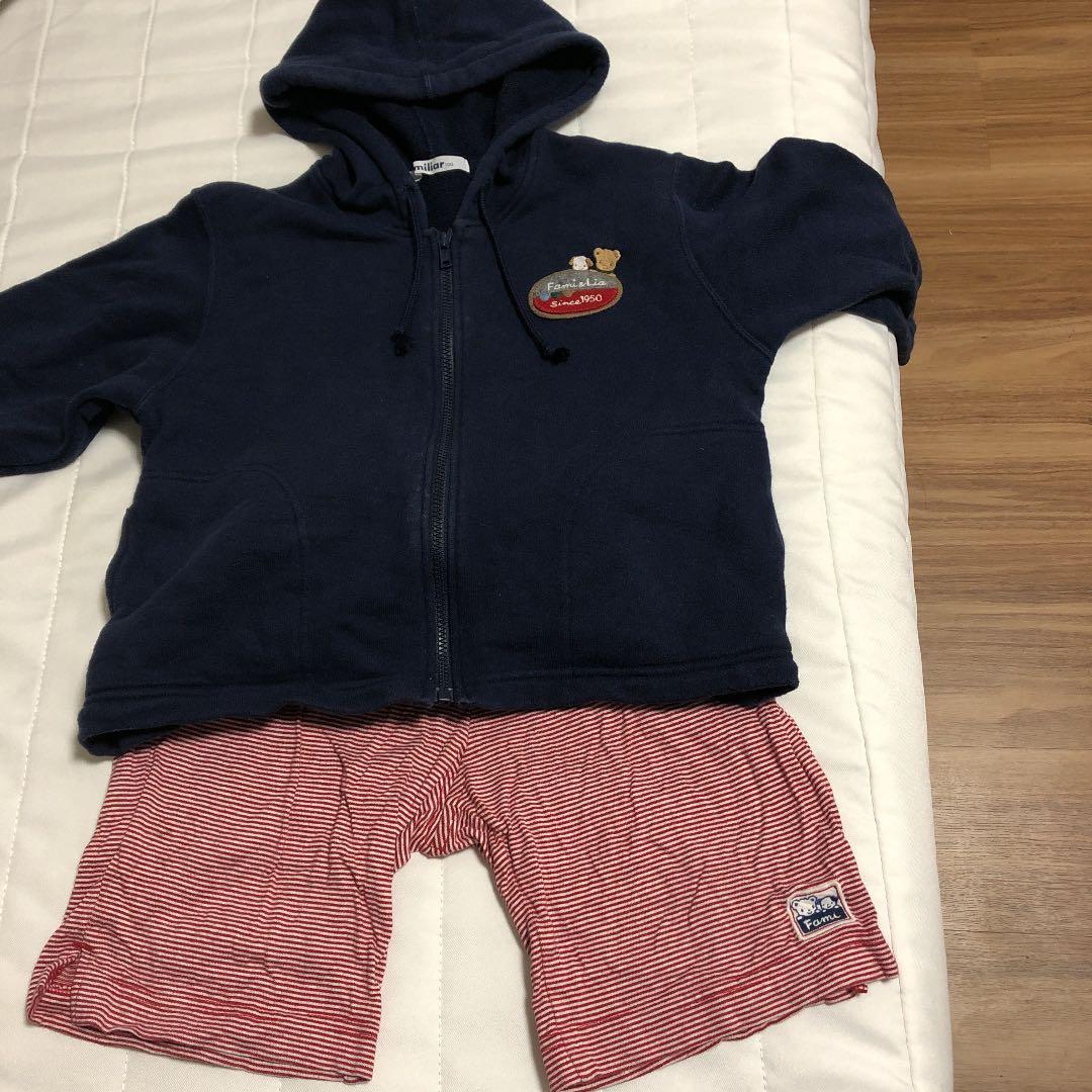 ファミリア  パーカーとズボン