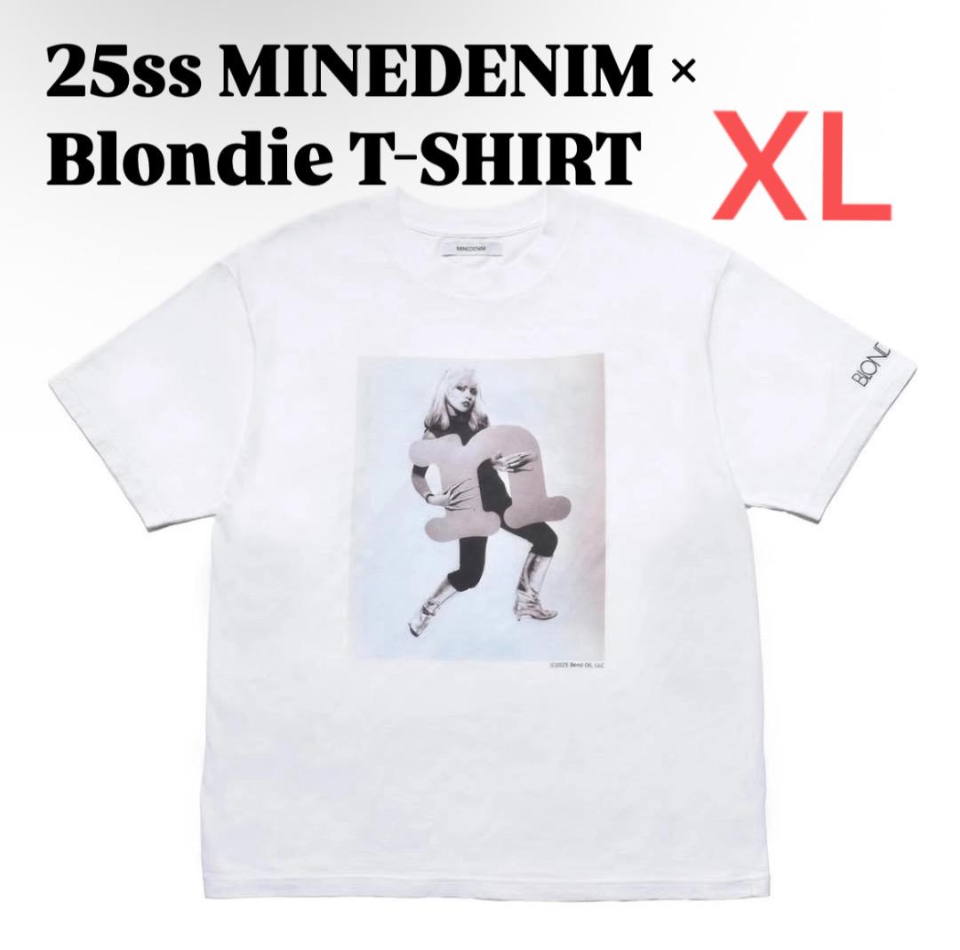 【国内買付】 BLONDIE × MINEDENIM T-SH Tシャツ コラボ MINEDENIM 新作販売告知 / 大好評のプリントTシャツに新たな