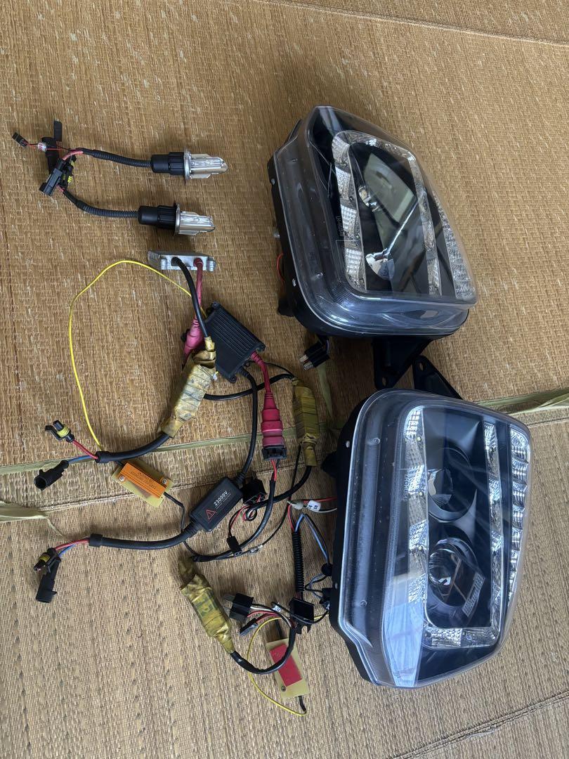 jb23 ジムニー　社外ヘッドライト