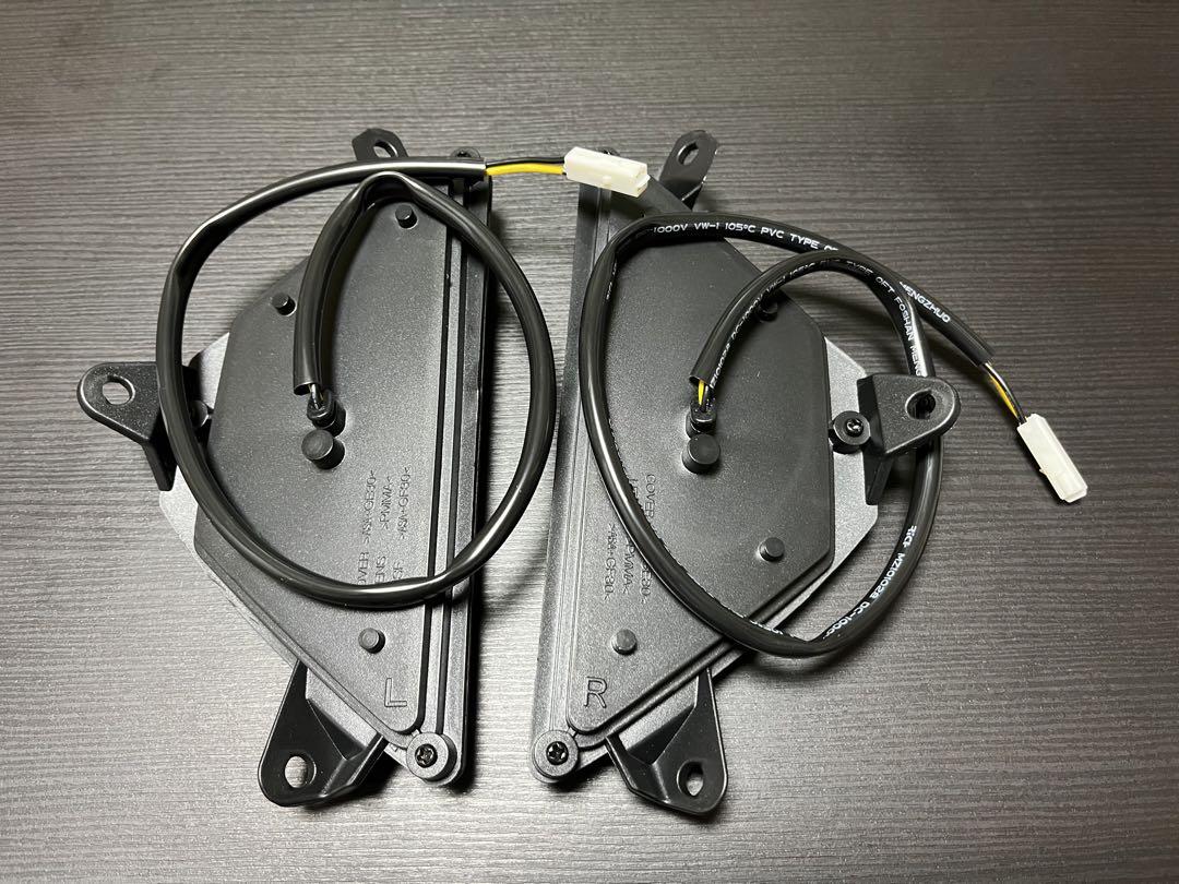 ZX-25R ZX-6R NINJA400他 LEDウインカー スモーク レンズ