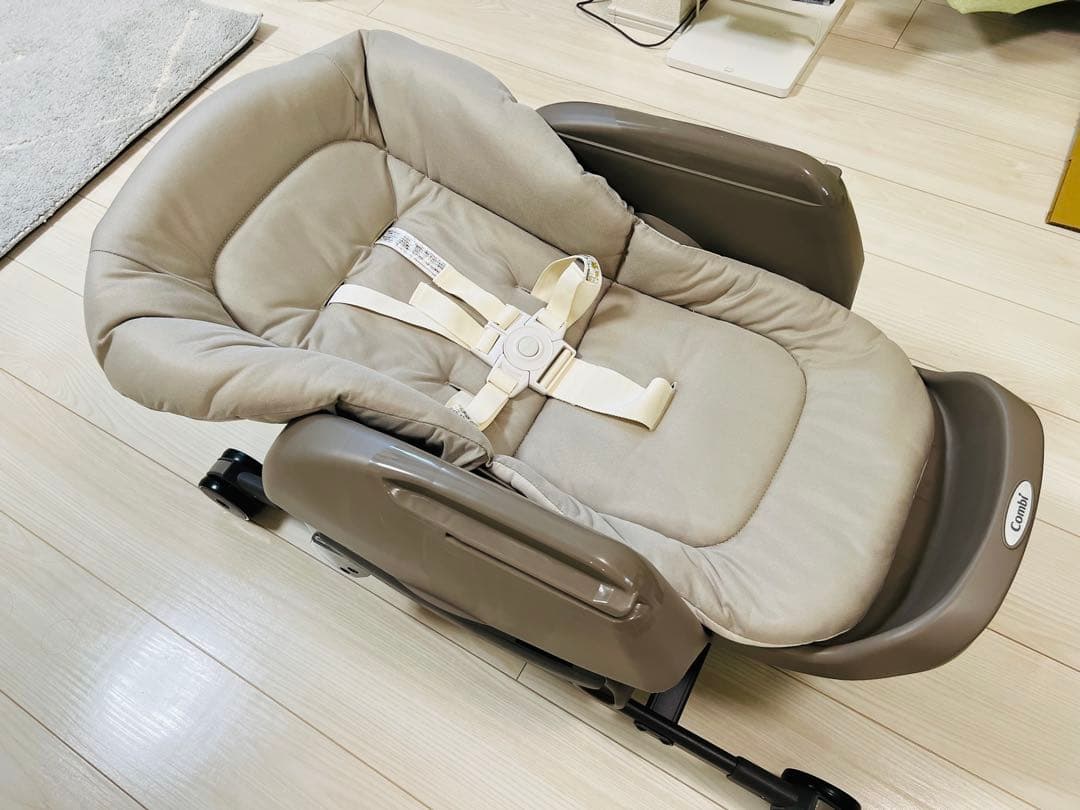 コンビ★ハイローチェア ネムリラ Fit AQ ベージュ 2024年モデル