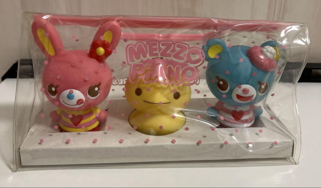 MEZZO PIANO ミミポポソフトフィギュア 3体セット
