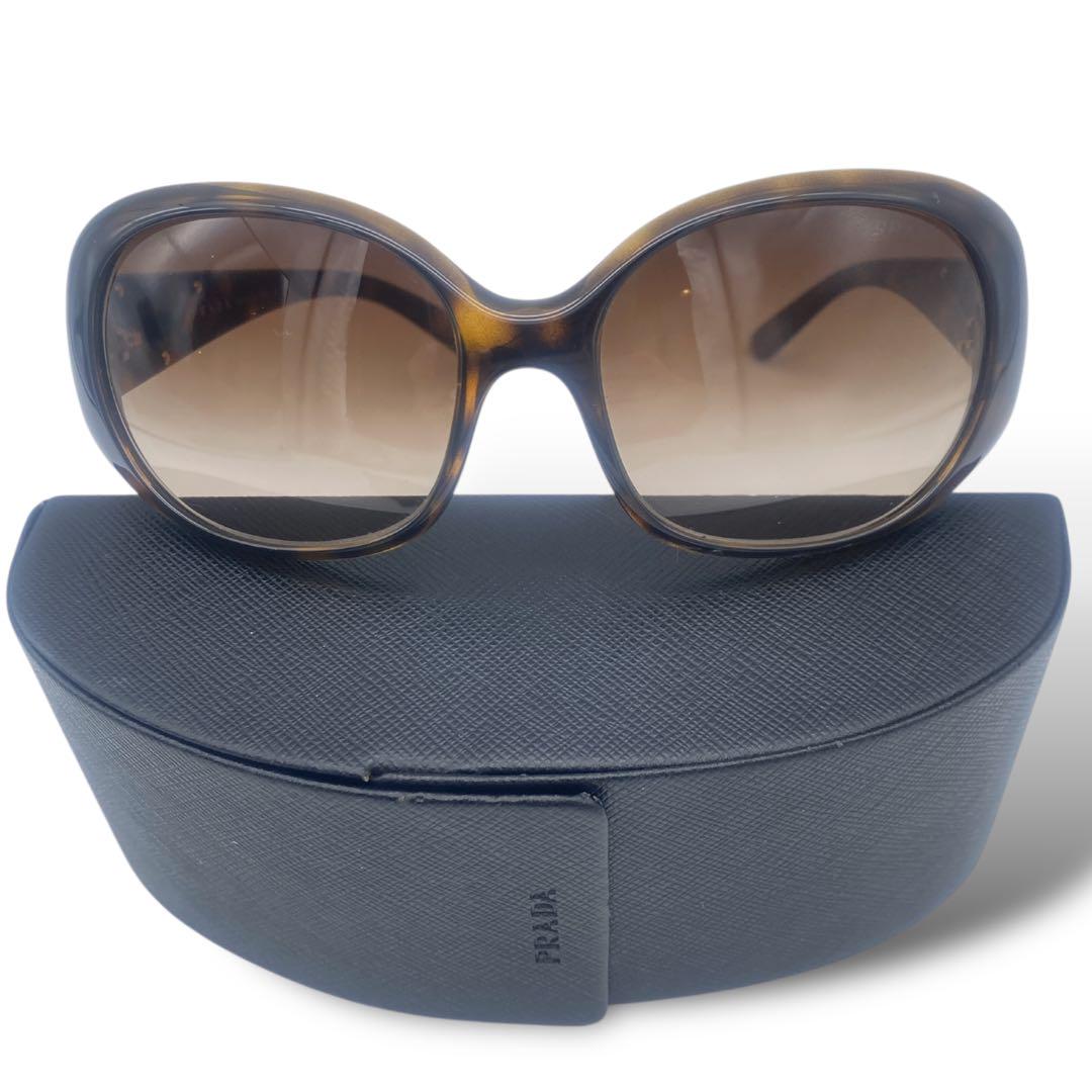【美品】PRADA sunglasses logo plate marble 【美品】PRADA sunglasses logo plate marble