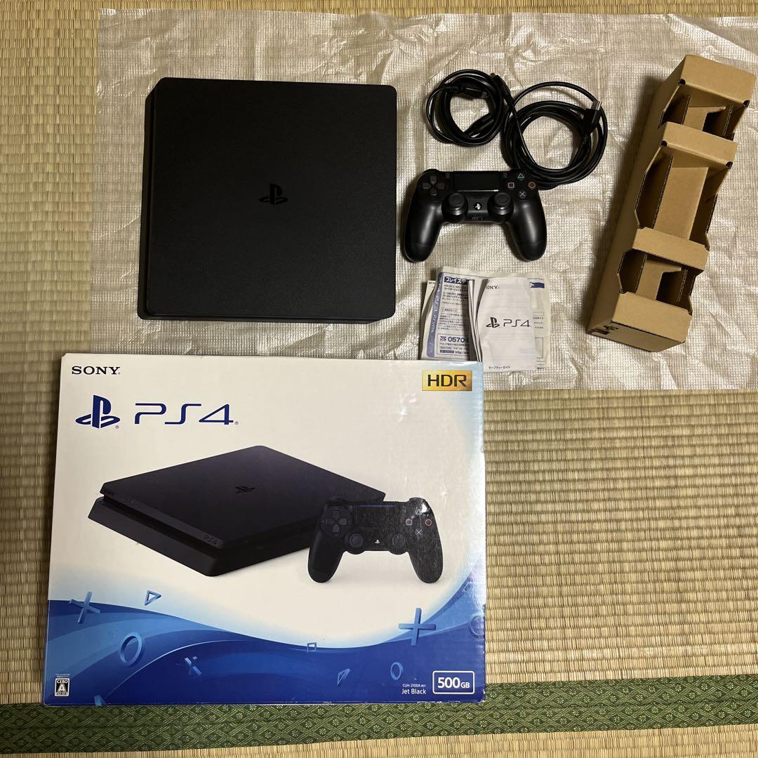 SONY PS4 500GB ジェットブラック 本体