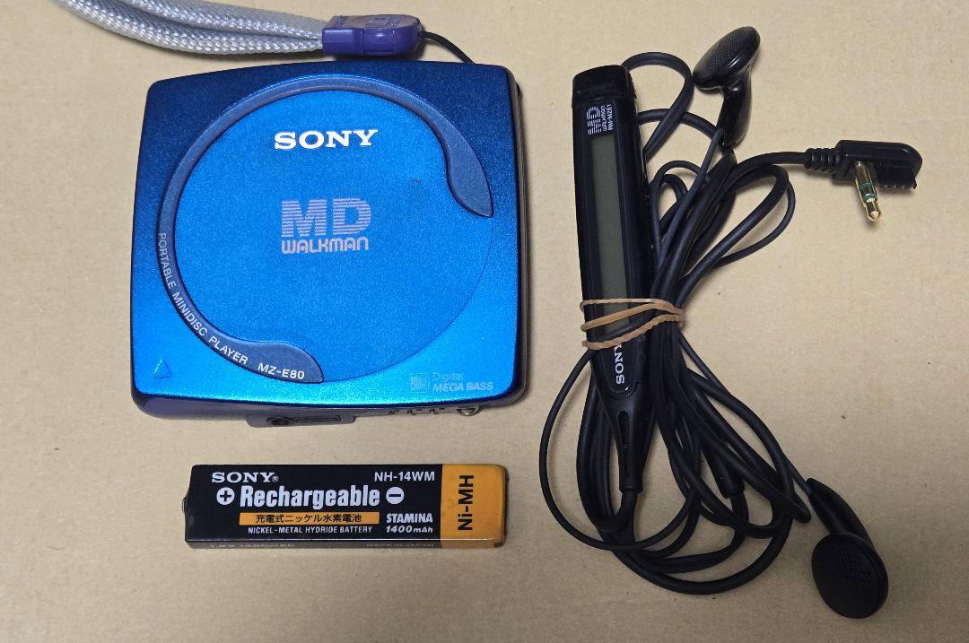 ソニー walkman MZ-E80 MDプレーヤー動作品