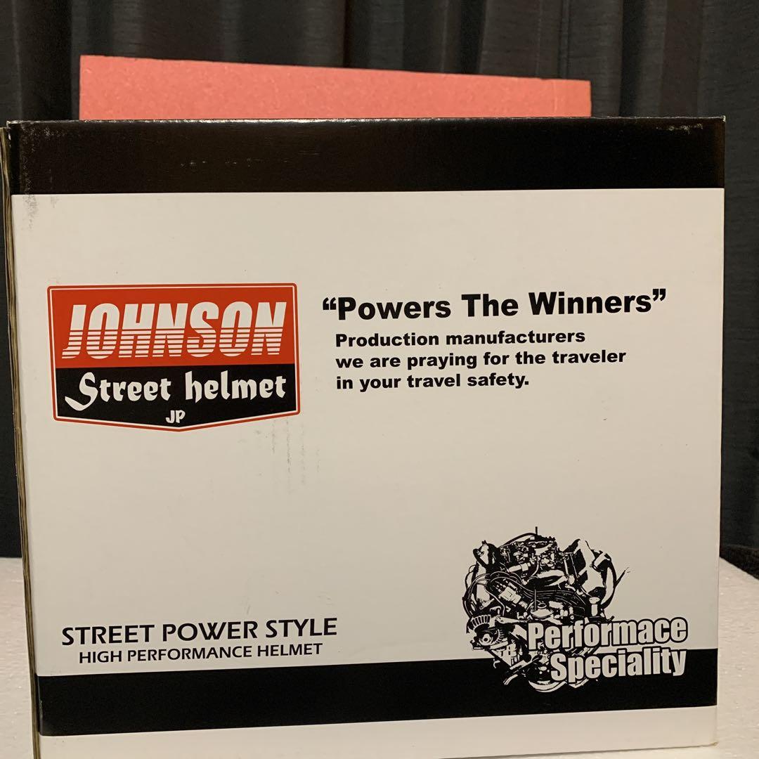 JOHNSON ヘルメット ロードウォーリアー　ファイヤーパターンマットブラック